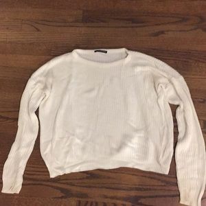 Light white sweater perfect for cool summer nights